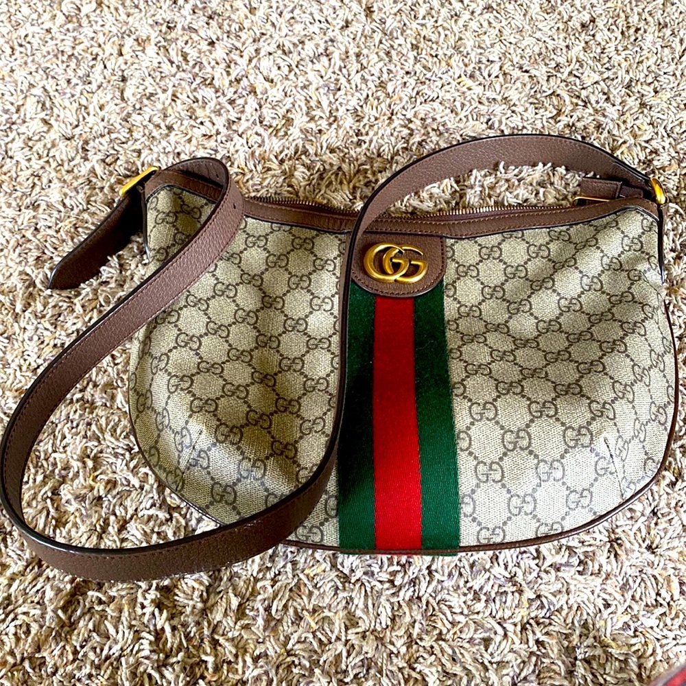 Authentic Gucci GG Ophidia Small Shoulder Bag